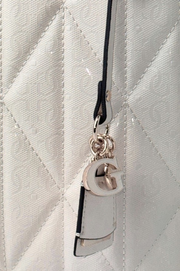 GUESS Biała damska torebka Aldina