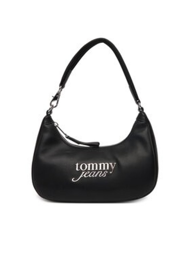 Tommy Jeans Torebka Tjw Bold Script Shoulder Bag AW0AW17895 Czarny
