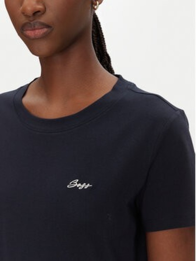BOSS T-Shirt C_Esogo_Hw 50554015 Granatowy Regular Fit