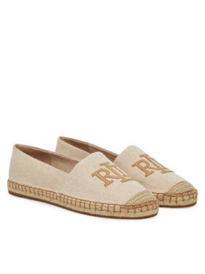LAUREN RALPH LAUREN Espadryle Cameryn 802962171004 Beżowy