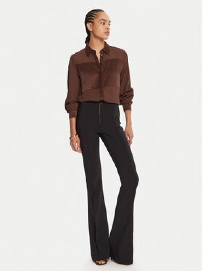 Liu Jo Koszula MF5106 T2578 Brązowy Regular Fit