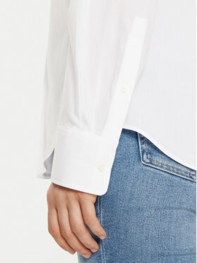 Tommy Hilfiger Koszula WW0WW43577 Biały Regular Fit