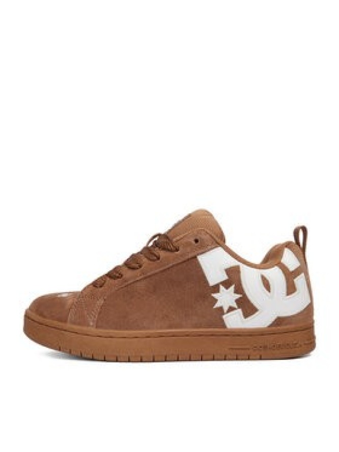 DC Shoes Sneakersy CEOWB-V5-10118 Brązowy jasny