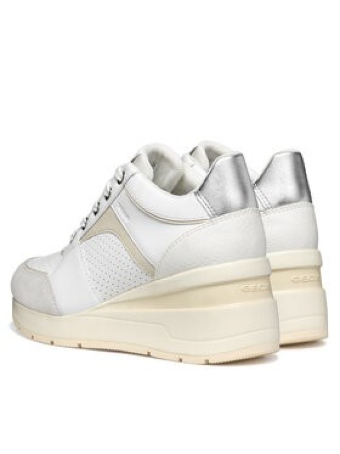 Geox Sneakersy D Zosma D558LA 08522 C1352 Biały