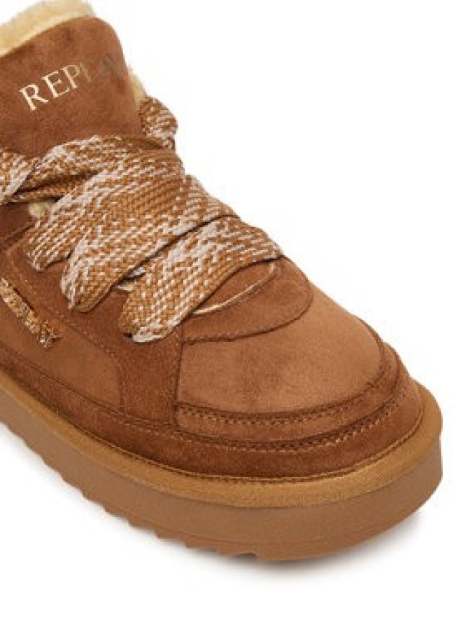 REPLAY Sneakersy GWF6H .000.C0207T Brązowy
