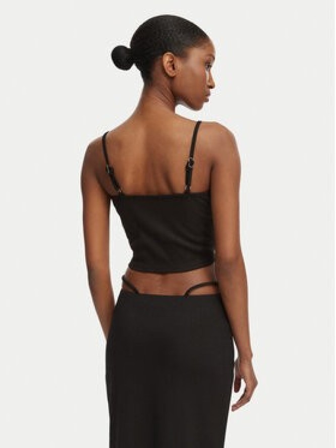 Guess Top E6GP01 KG322 Czarny Slim Fit