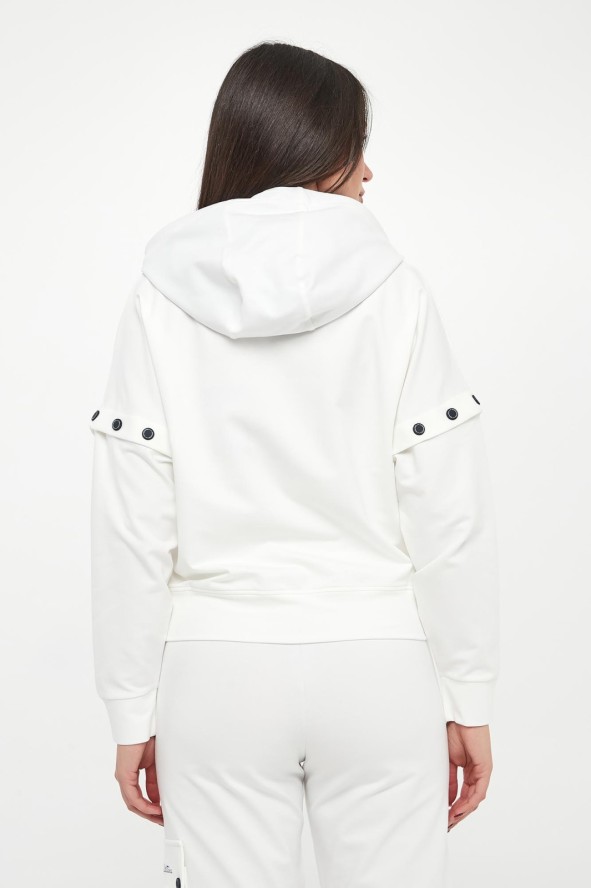 Bluza damska z odpinanymi rękawami AERONAUTICA MILITARE