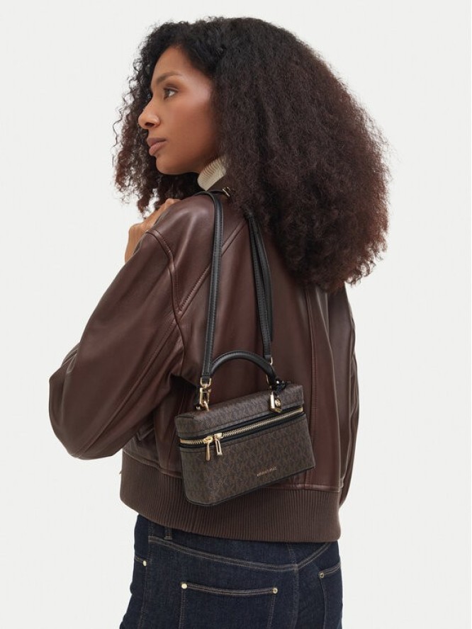 MICHAEL Michael Kors Torebka Jana 32F5GQ1C0B Brązowy ciemny
