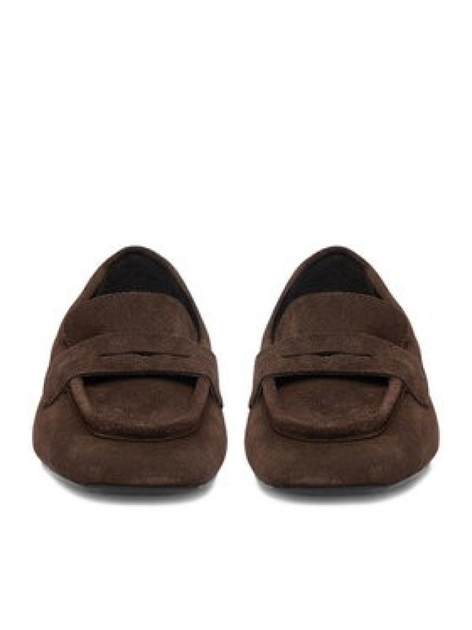 GINO ROSSI Lordsy C-28006LM Brązowy