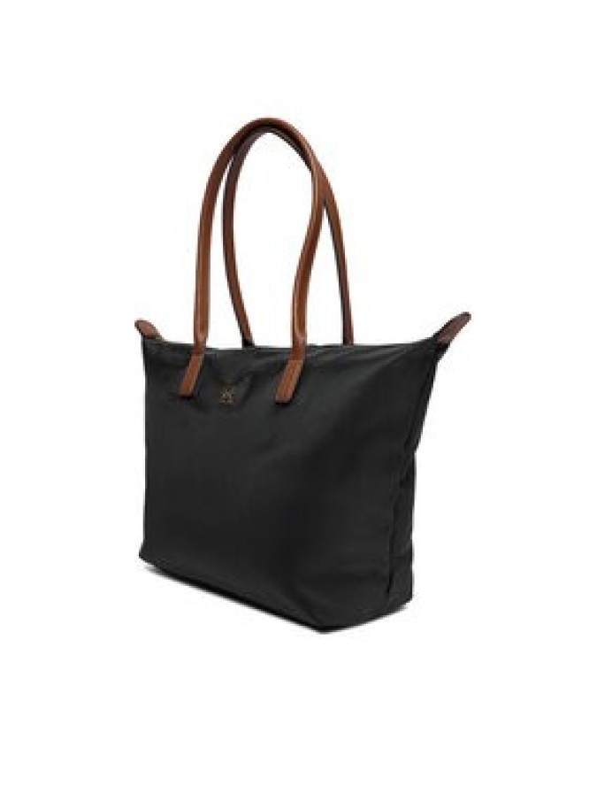 Tommy Hilfiger Torebka Popette Tote AW0AW17711 Czarny