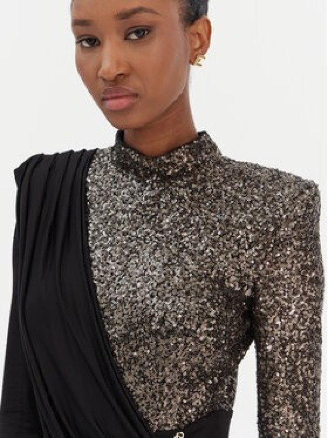 Babylon Sukienka wieczorowa T_S00823 Czarny Slim Fit