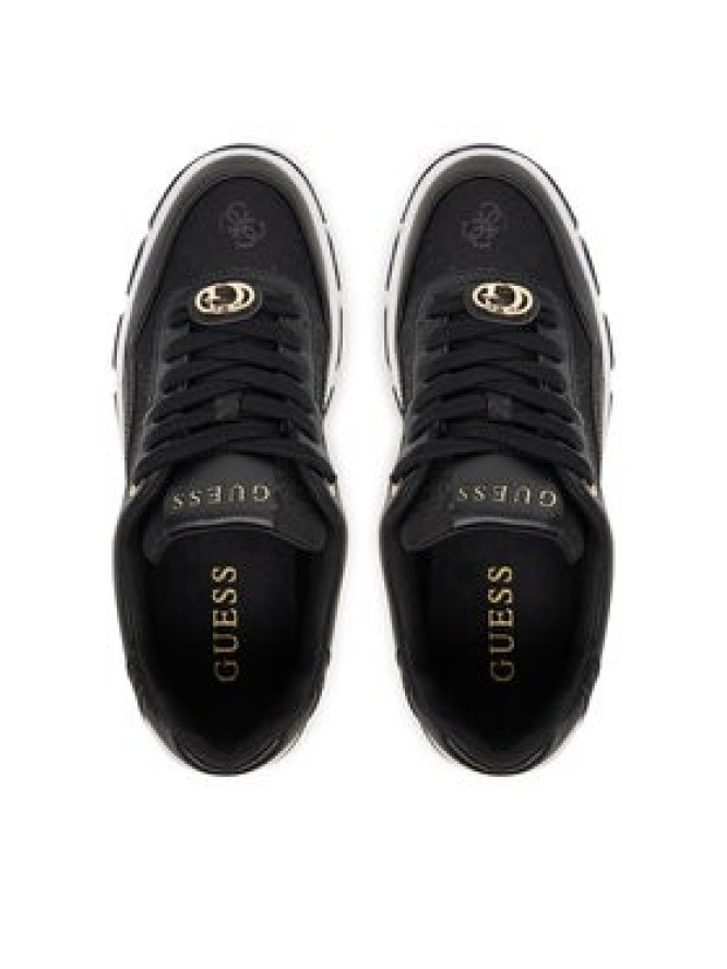 Guess Sneakersy FLFBRT ELE12 Czarny