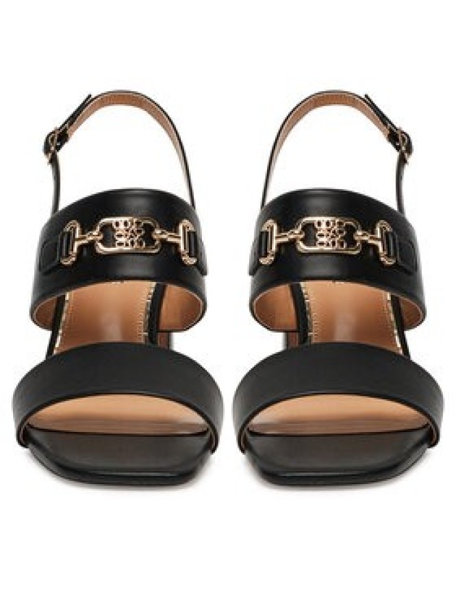 Nine West Sandały 2489-19 Czarny