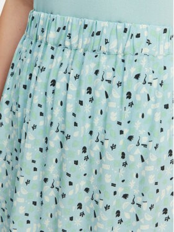 Marc O'Polo Denim Spódnica trapezowa 500 0006 266 Niebieski Regular Fit