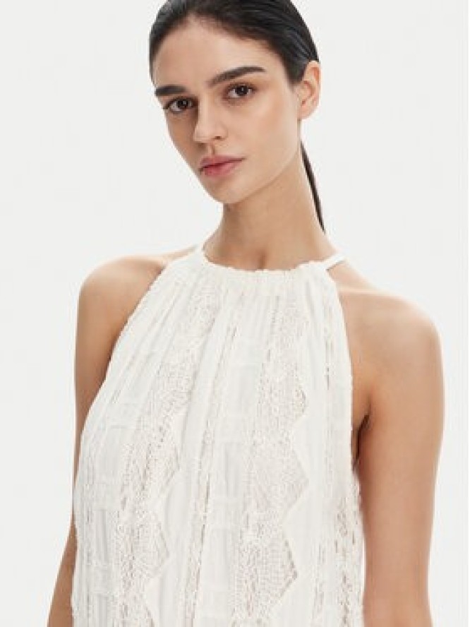 PINKO Sukienka letnia 104857 A2G9 Biały Regular Fit