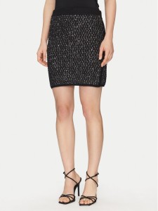 Liu Jo Spódnica mini WF4023 MA06P Czarny Regular Fit