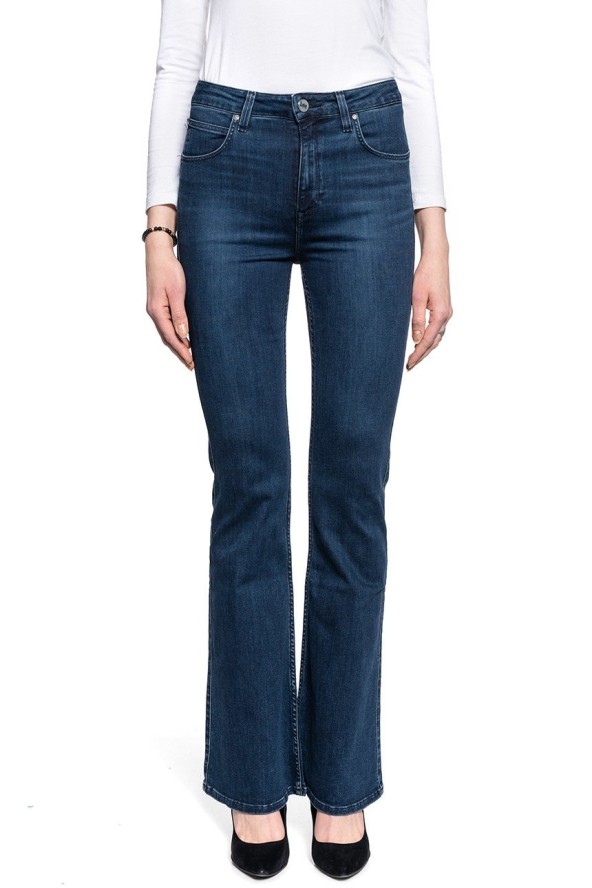 DAMSKIE SPODNIE JEANSOWE LEE FLARE BO L30FBWRF 112106417