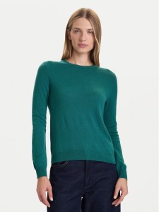 United Colors Of Benetton Sweter 1002D1K01 Zielony Regular Fit