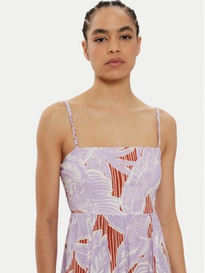 Maaji Sukienka letnia Wisteria Bloom Ela PT2708CLD001 Fioletowy Regular Fit