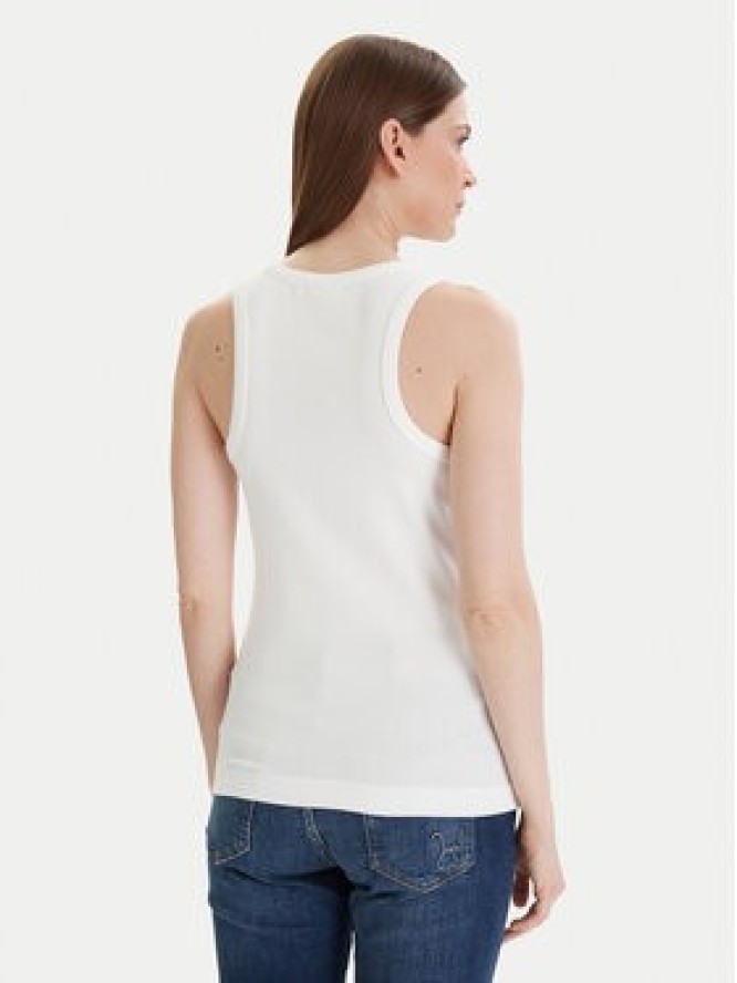 JOOP! Jeans Top 30046103 Biały Slim Fit