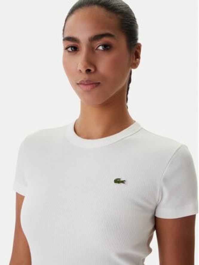 Lacoste T-Shirt TF5538 Biały Regular Fit
