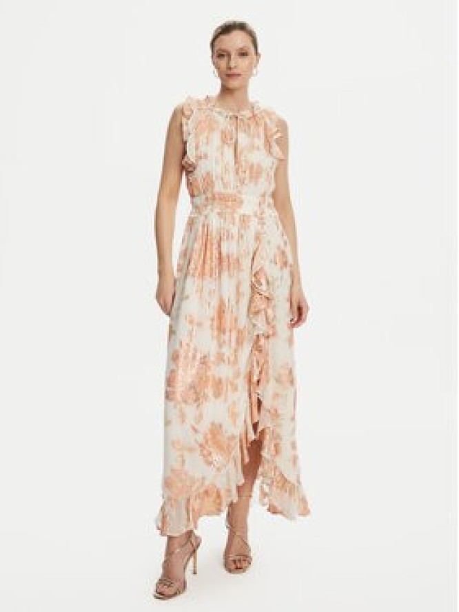 French Connection Sukienka koktajlowa 71YOS Écru Regular Fit