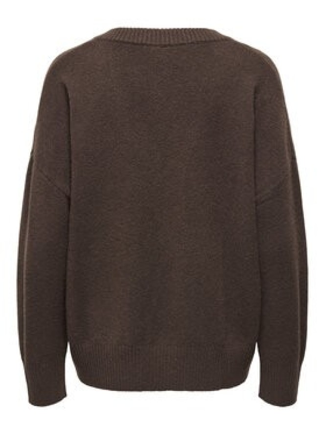ONLY Sweter Mari 15360940 Brązowy Loose Fit