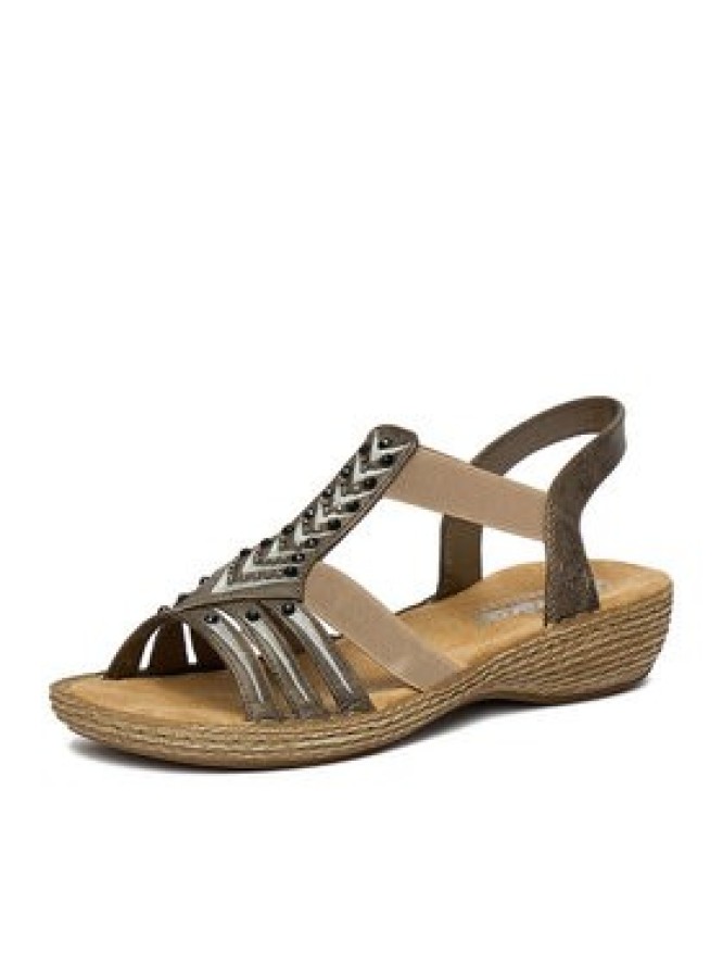 Rieker Sandały CEO-65861-45 Szary