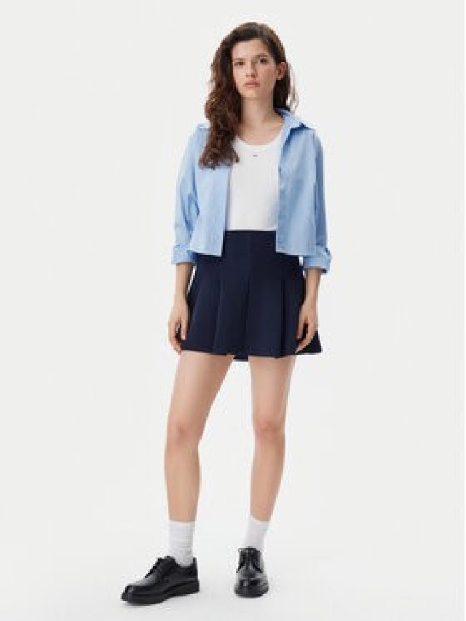 Tommy Jeans Spódnica mini Badge DW0DW20268 Granatowy Regular Fit
