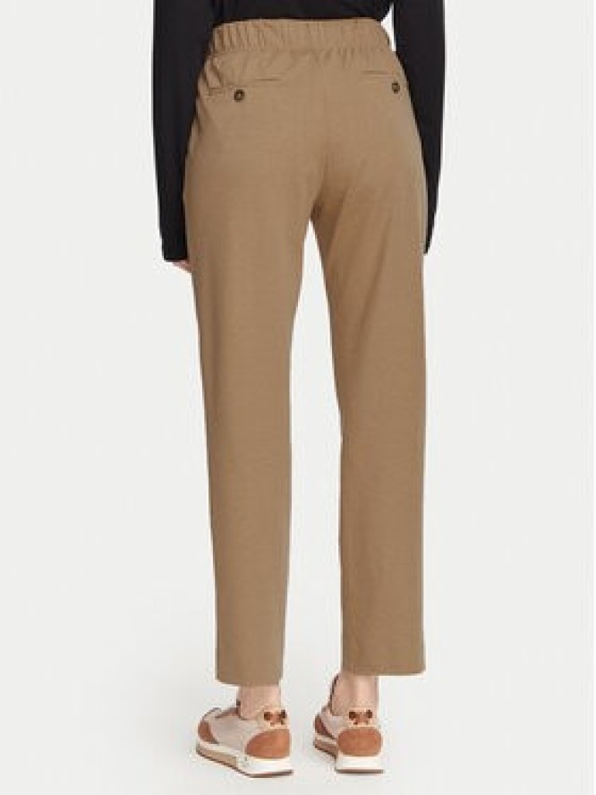 Weekend Max Mara Spodnie materiałowe Elfo 2625786011 Brązowy Regular Fit