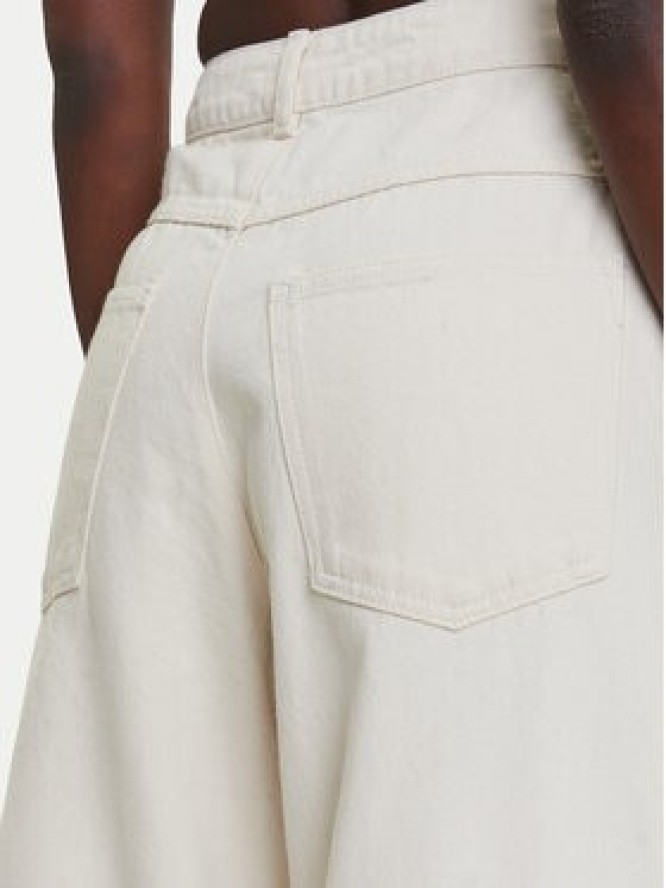 adidas Jeansy Adibreak JD5618 Écru Wide Leg