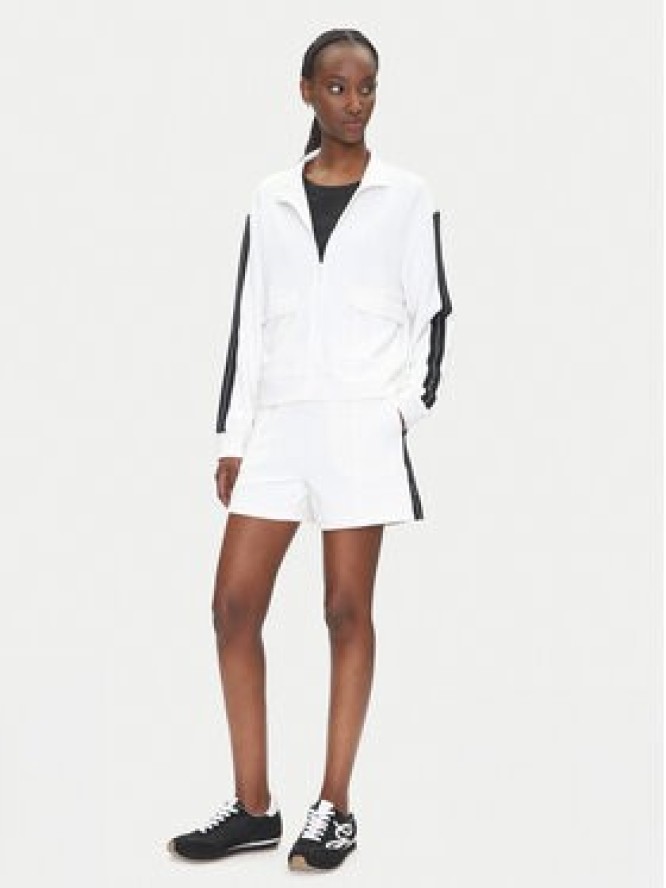 EA7 Emporio Armani Szorty materiałowe 7W000176 AF12643 U0002 Biały Regular Fit