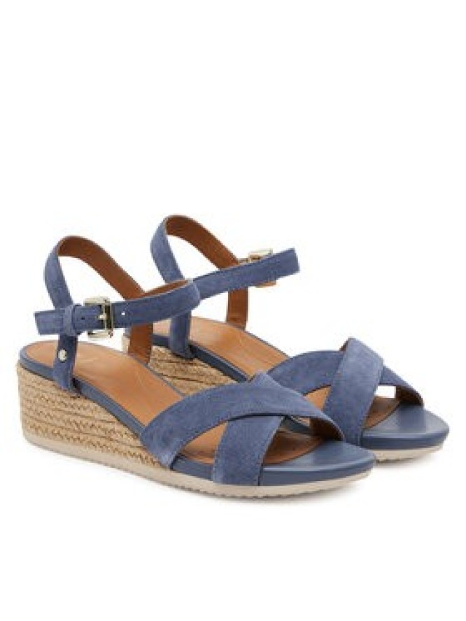 Geox Espadryle D Ischia Corda D55HHB 00020 C4005 Granatowy