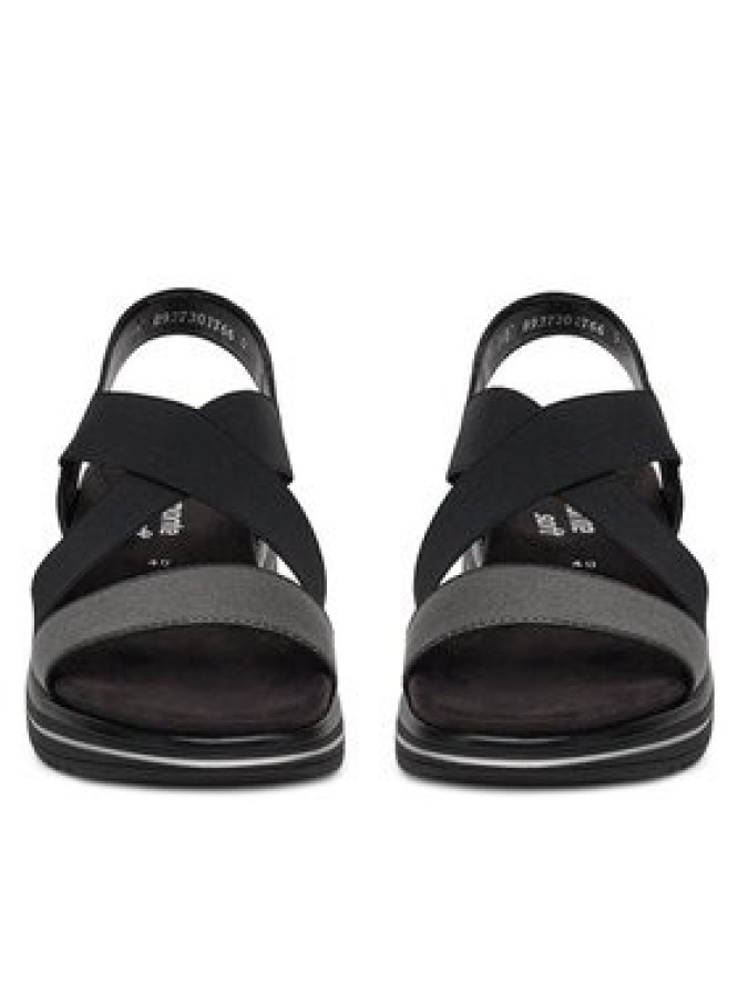 Remonte Sandały D1J50-02 Czarny