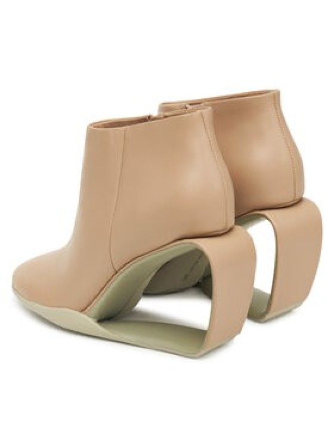 United Nude Botki Mobius Ankle Bootie Hi 1093793116 Beżowy