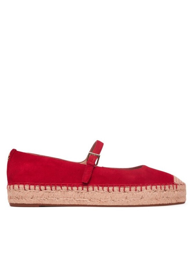 LAUREN RALPH LAUREN Espadryle 802P06401002 Czerwony