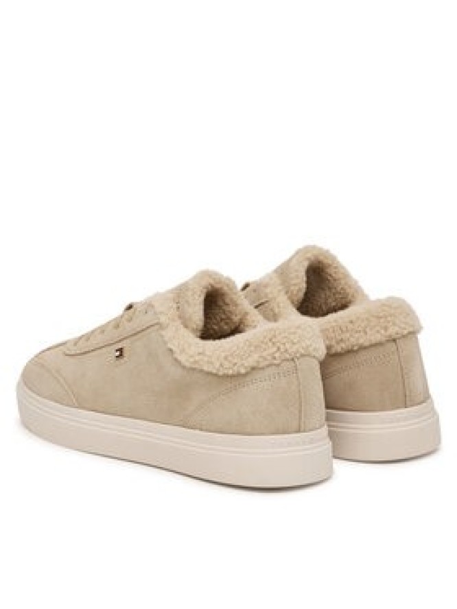 Tommy Hilfiger Sneakersy Th Chic Cupsole Wl FW0FW09597 Beżowy jasny