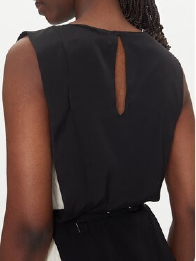 Simona Corsellini Sukienka koktajlowa P25CPAB01001 Kolorowy Slim Fit