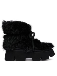 United Nude Śniegowce Stomper Fur Boot 1104801120 Czarny