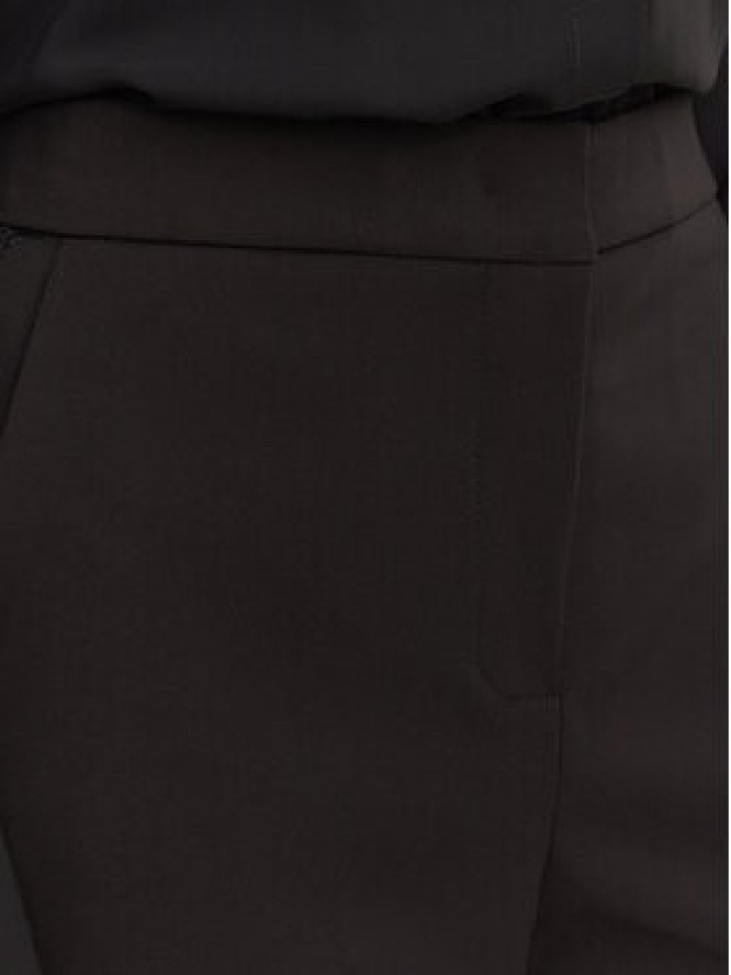 Rinascimento Spodnie palazzo CFC0130151003 Czarny Wide Leg