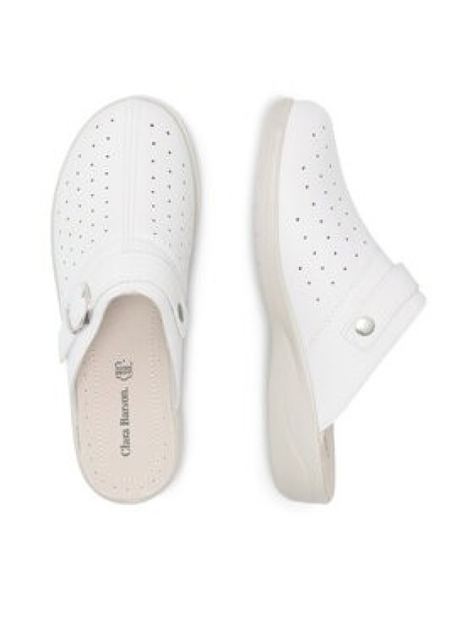 Clara Barson Klapki WS010904-01 Biały