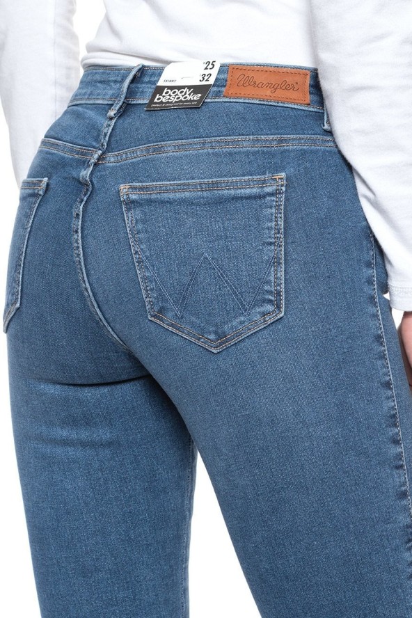 WRANGLER SKINNY PERFECT BLUE W28KRF17P 112128326