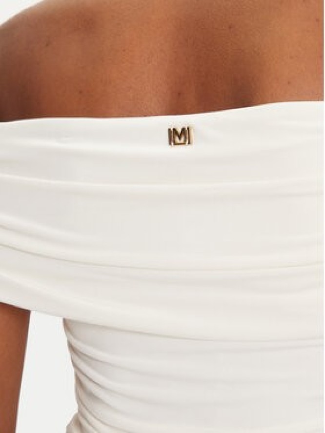 Marciano Guess Bluzka 5GGP04 6259A Écru Regular Fit