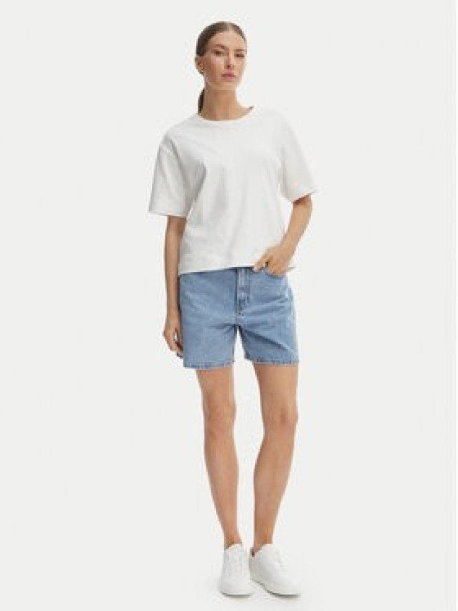 Calvin Klein Jeans Szorty jeansowe LV047F675G Niebieski Regular Fit