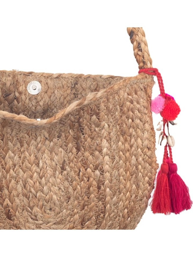 Isla Bonita by SIGRIS Torebka w kolorze jasnobrązowym - 30 x 28 x 3 cm rozmiar: onesize