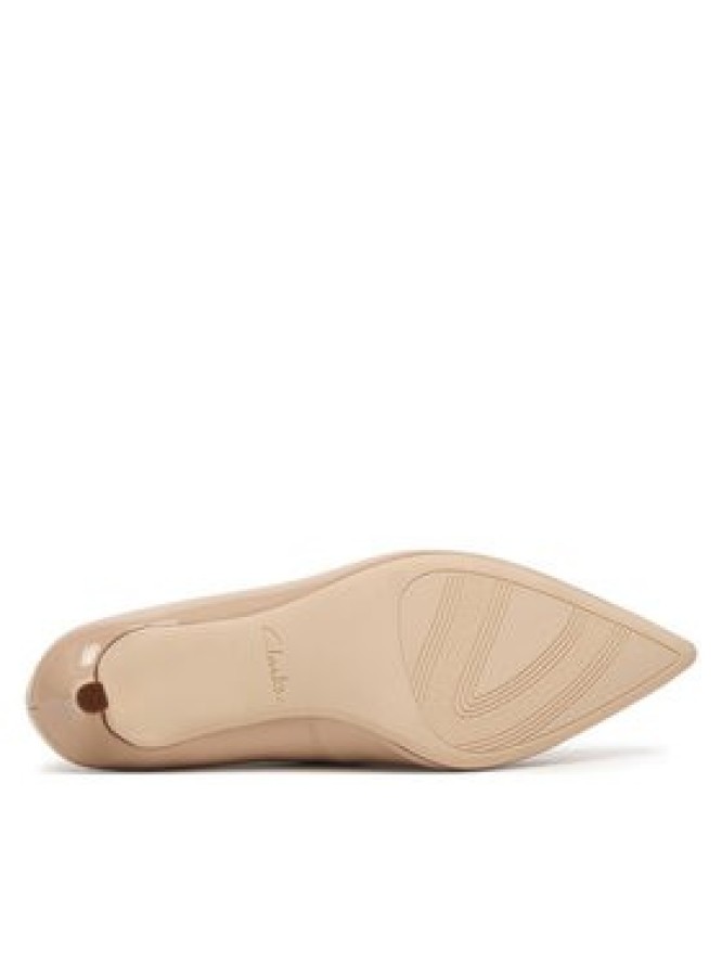 Clarks Czółenka Zarey Court 26183154 Beżowy