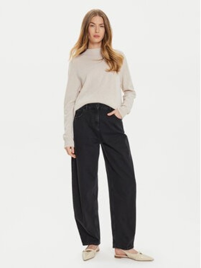 TWINSET Sweter 242TT3480 Écru Loose Fit