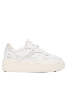 D.A.T.E. Sneakersy Court Platform V. Calf W431-CP-VC Biały