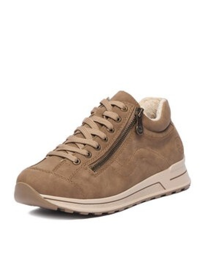 Rieker Sneakersy CEO-N1400-64 Beżowy ciemny