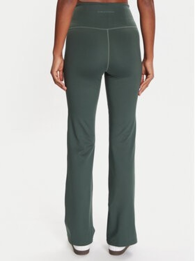 Girlfriend Collective Legginsy Compressive 4038 Zielony Flare Fit